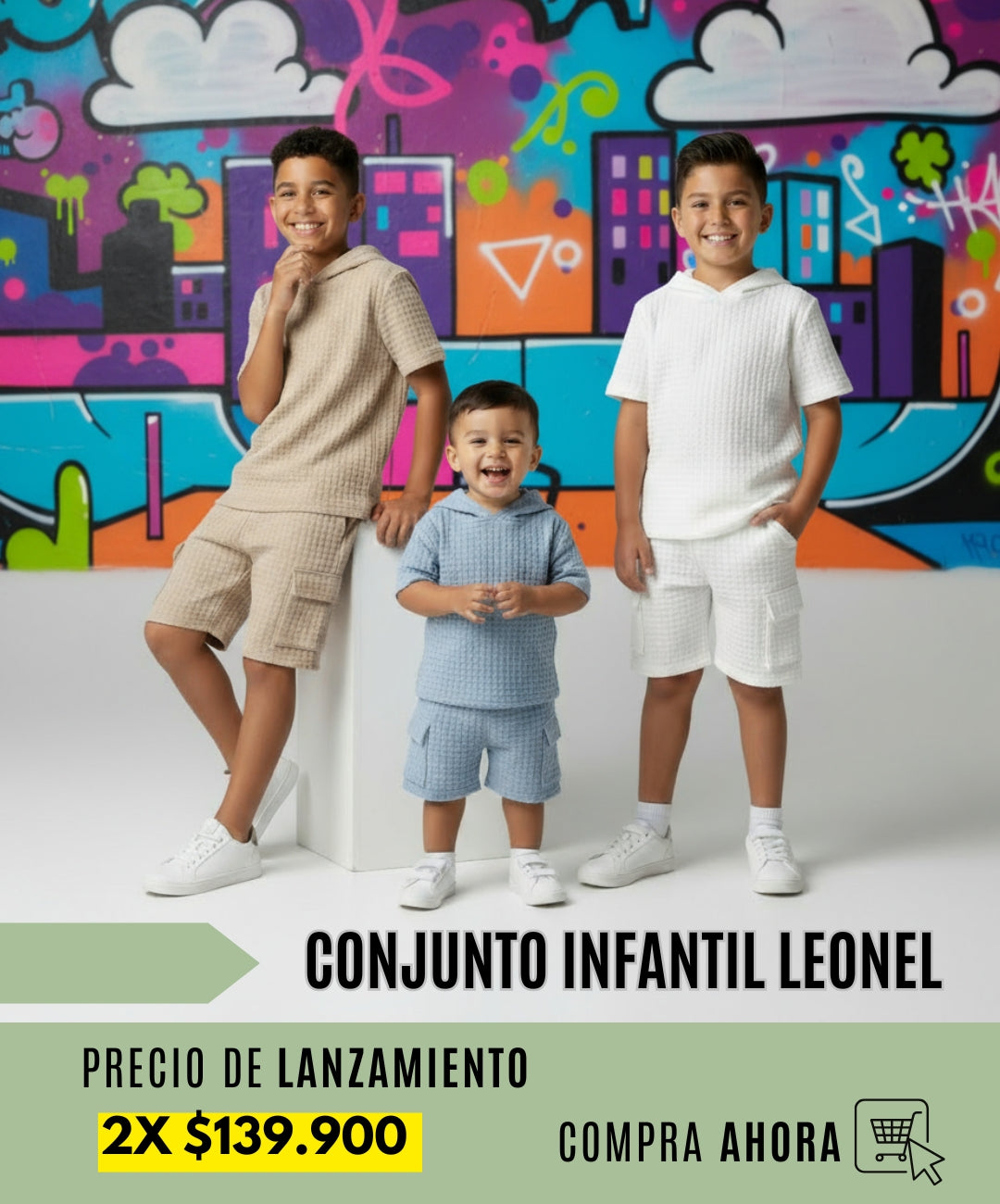Conjunto Infantil Cargo LEONEL