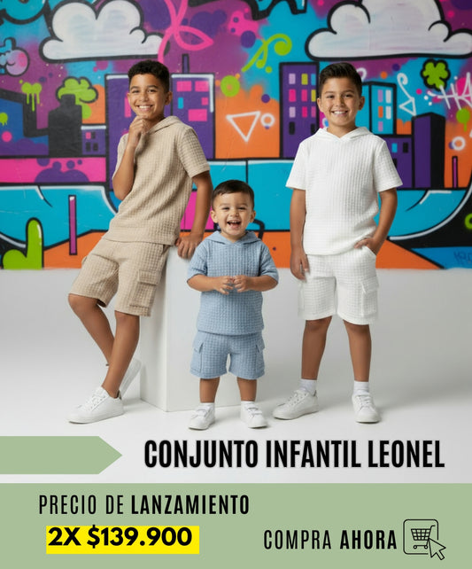 Conjunto Infantil Cargo LEONEL